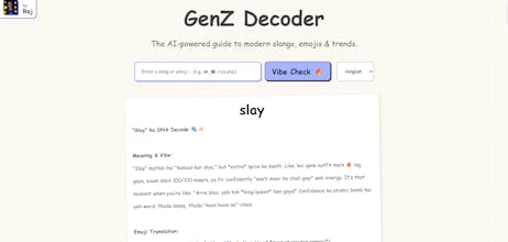 GenZ Decoder gallery image