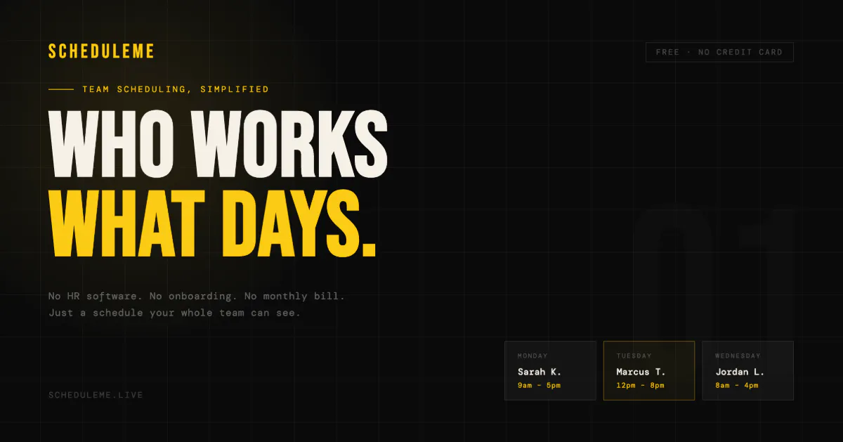 ScheduleMe gallery image