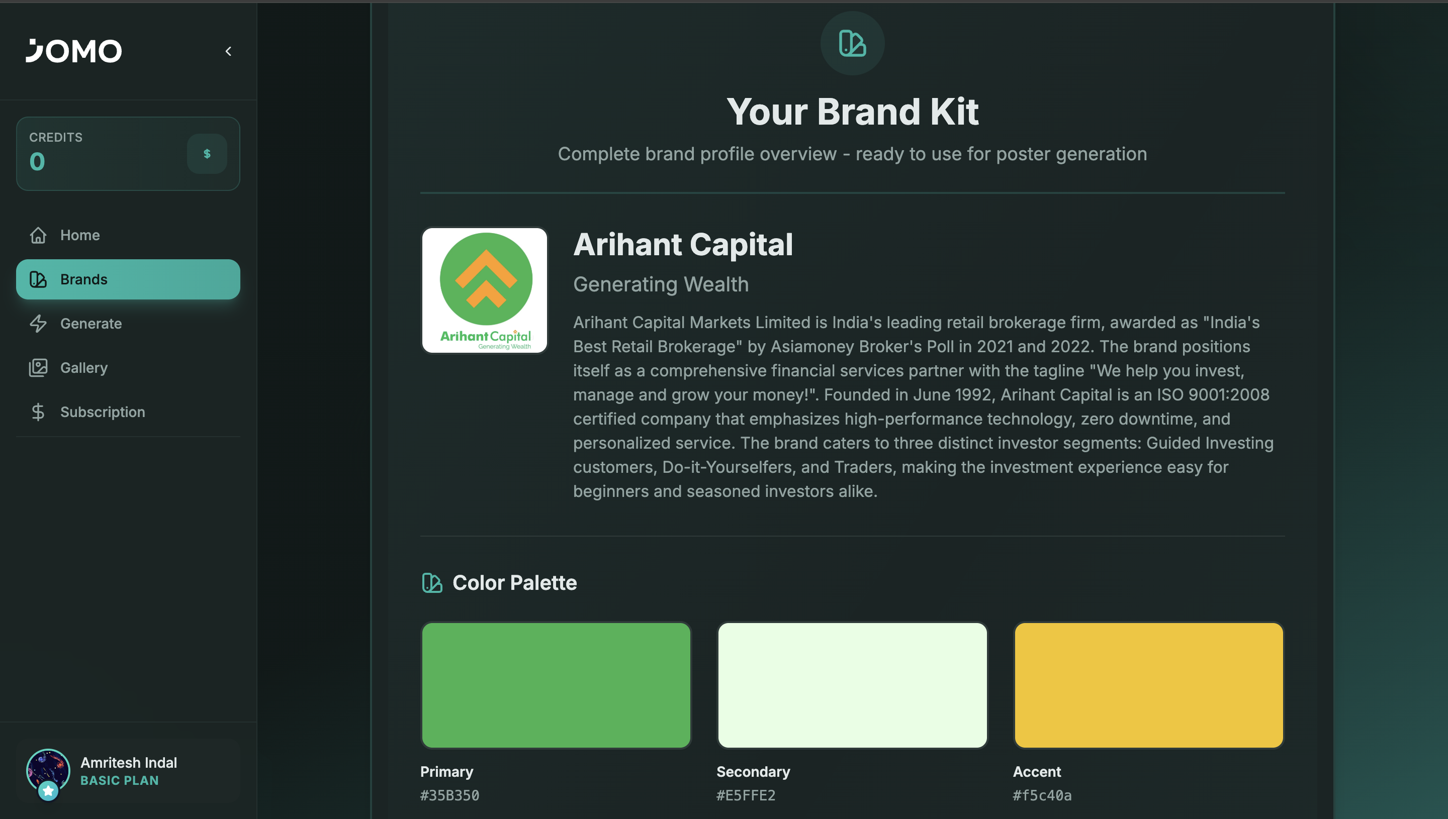 JOMO - Screenshot 4 showing product features and functionality