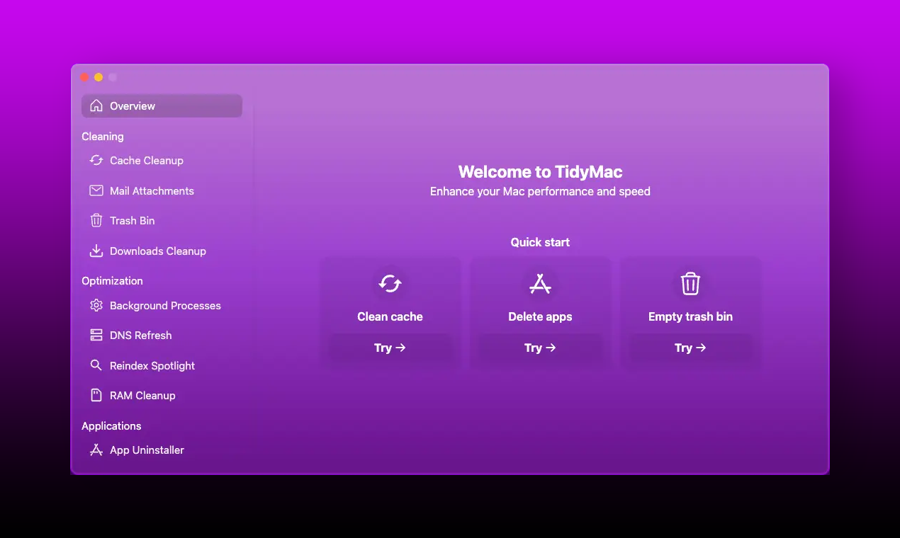 Tidymac media 1