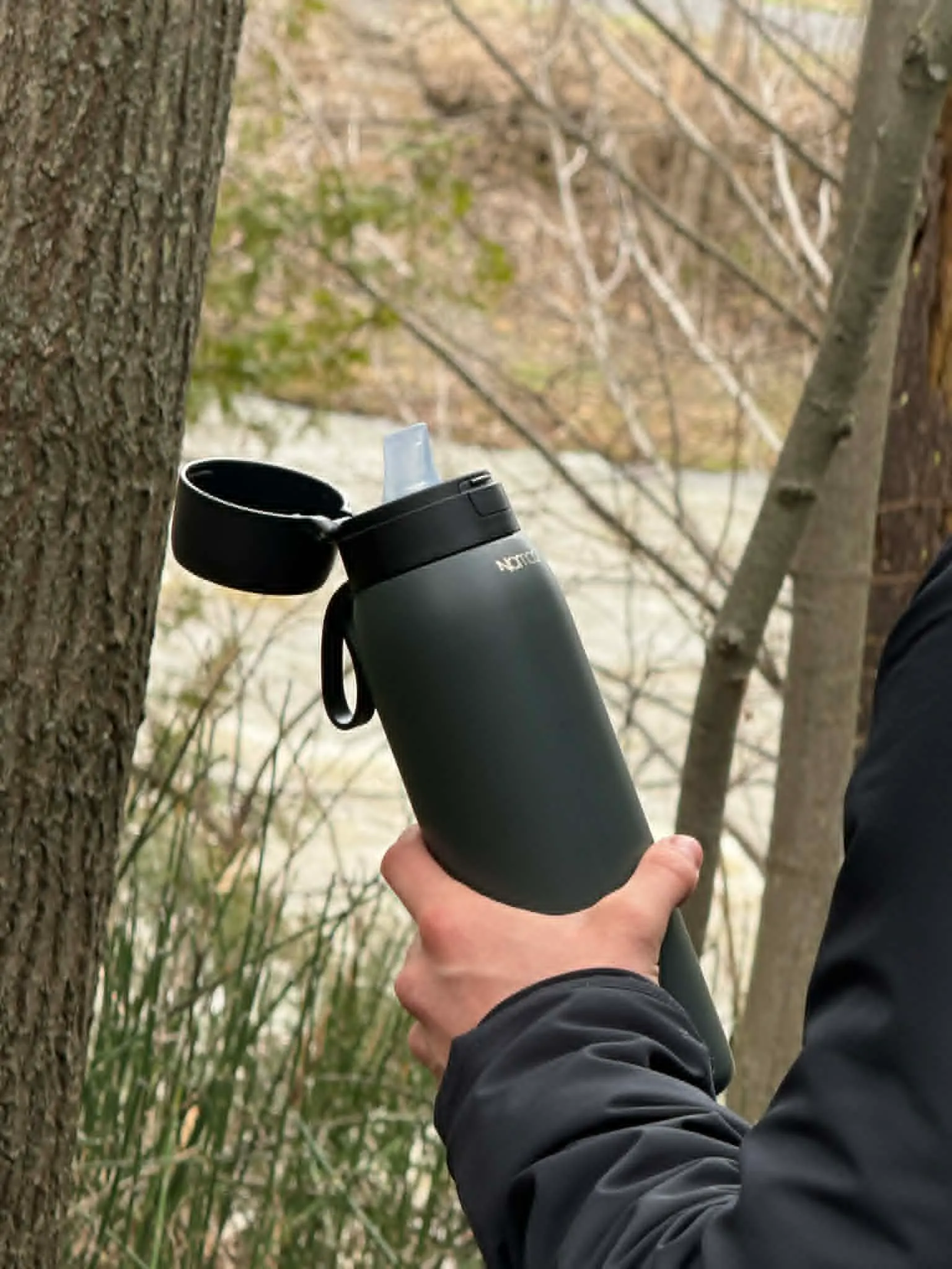 The NOMAD SafeSip Purifier Bottle