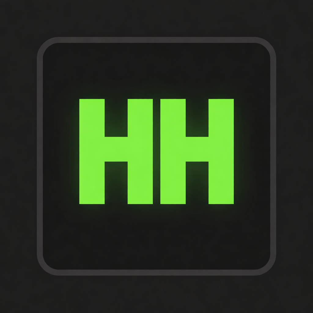 HireHacker launch day! - Product Hunt launch logo and brand identity