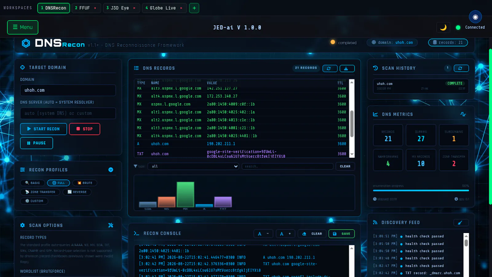 JED screenshot 4