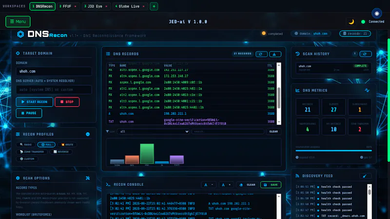 JED screenshot 4