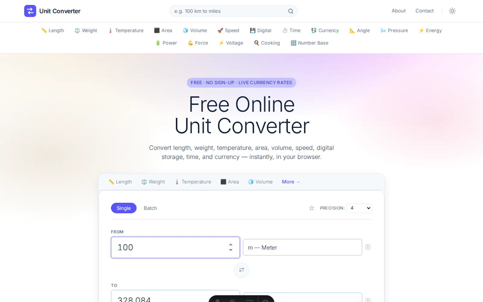 Unit Converter screenshot 1