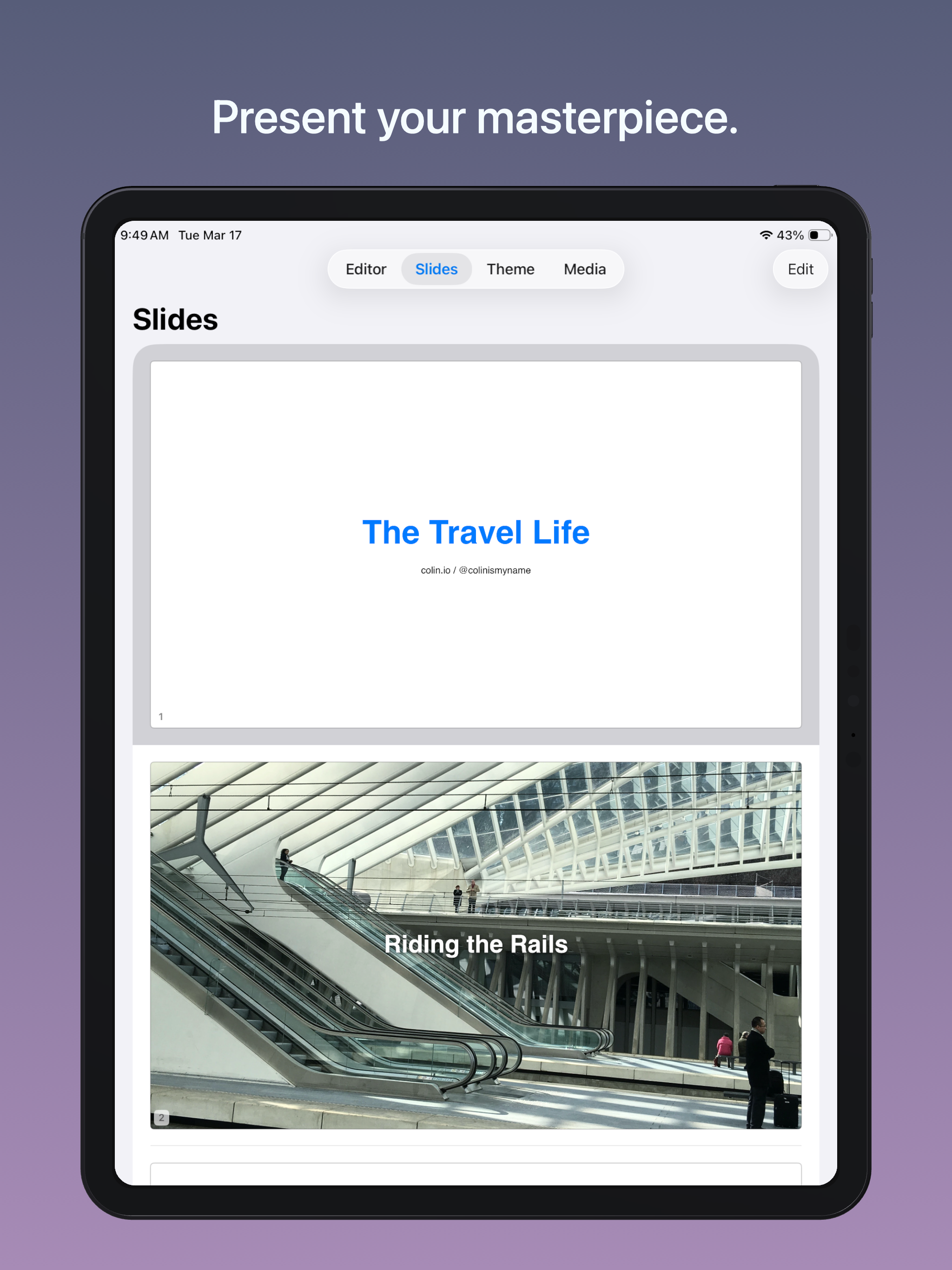 Truly Simple Slide Deck gallery image