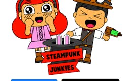 1$ Steampunk Junkies iMessage Sticker Pack media 1