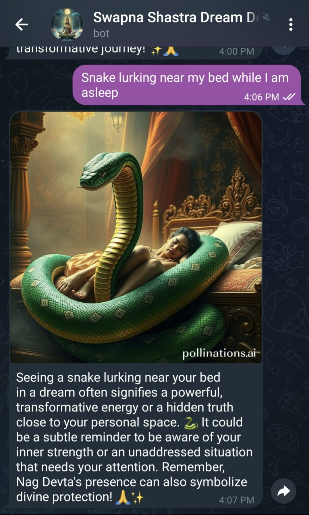 SwapnaShastra Dream Decoder gallery image