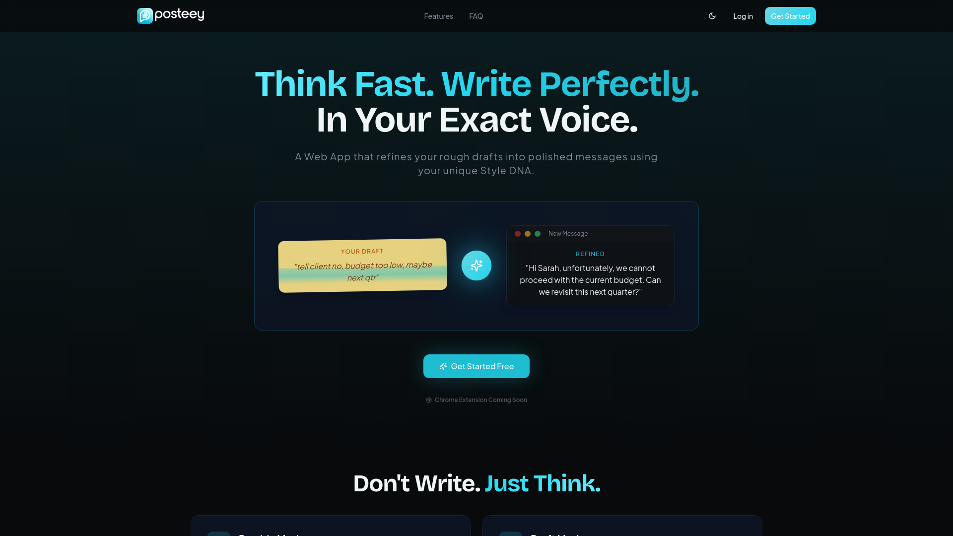 Posteey - Main product screenshot demonstrating key features and user interface