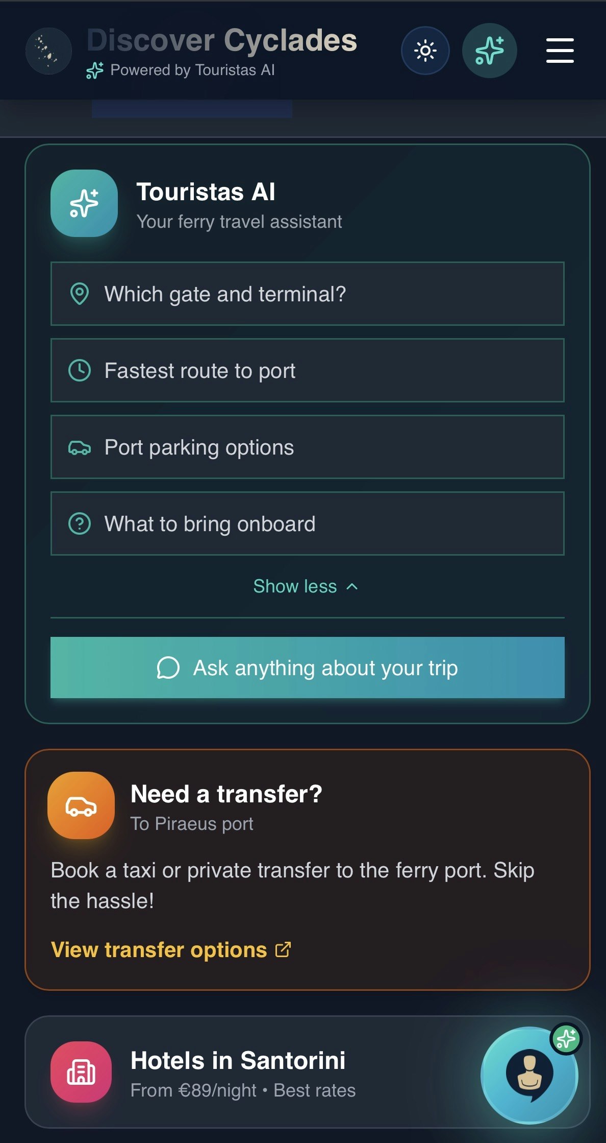 Touristas AI gallery image