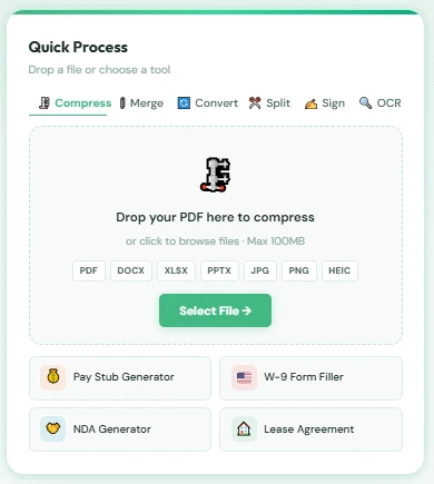 DocTools.CC — Free Document & Image Tool screenshot 3