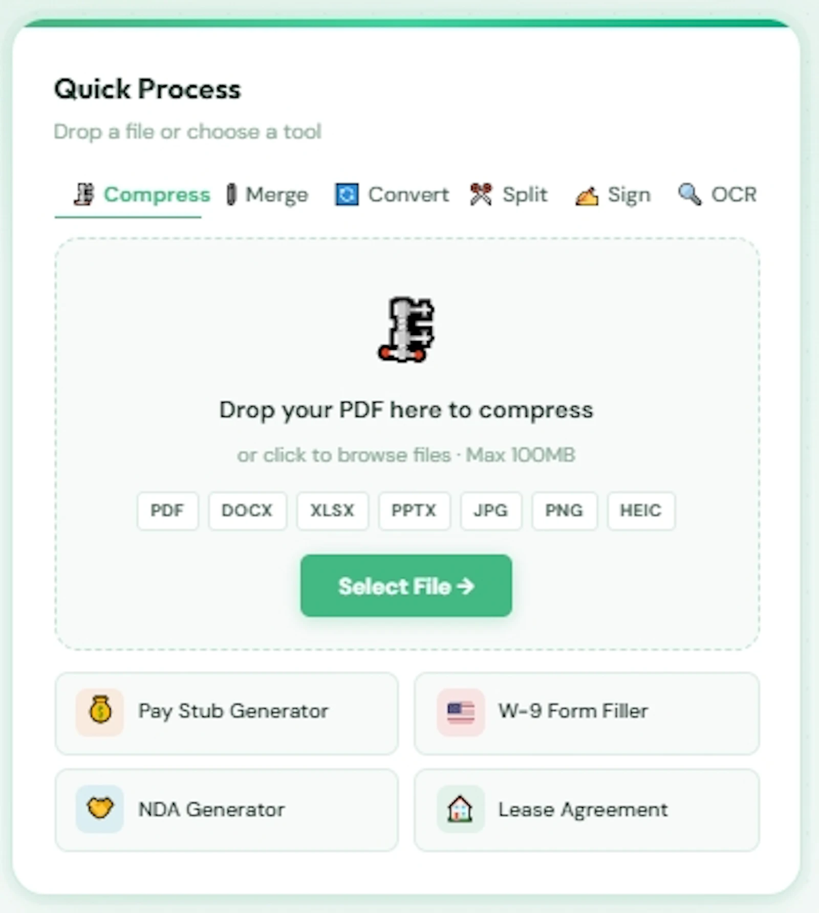 DocTools.CC — Free Document & Image Tool screenshot 3
