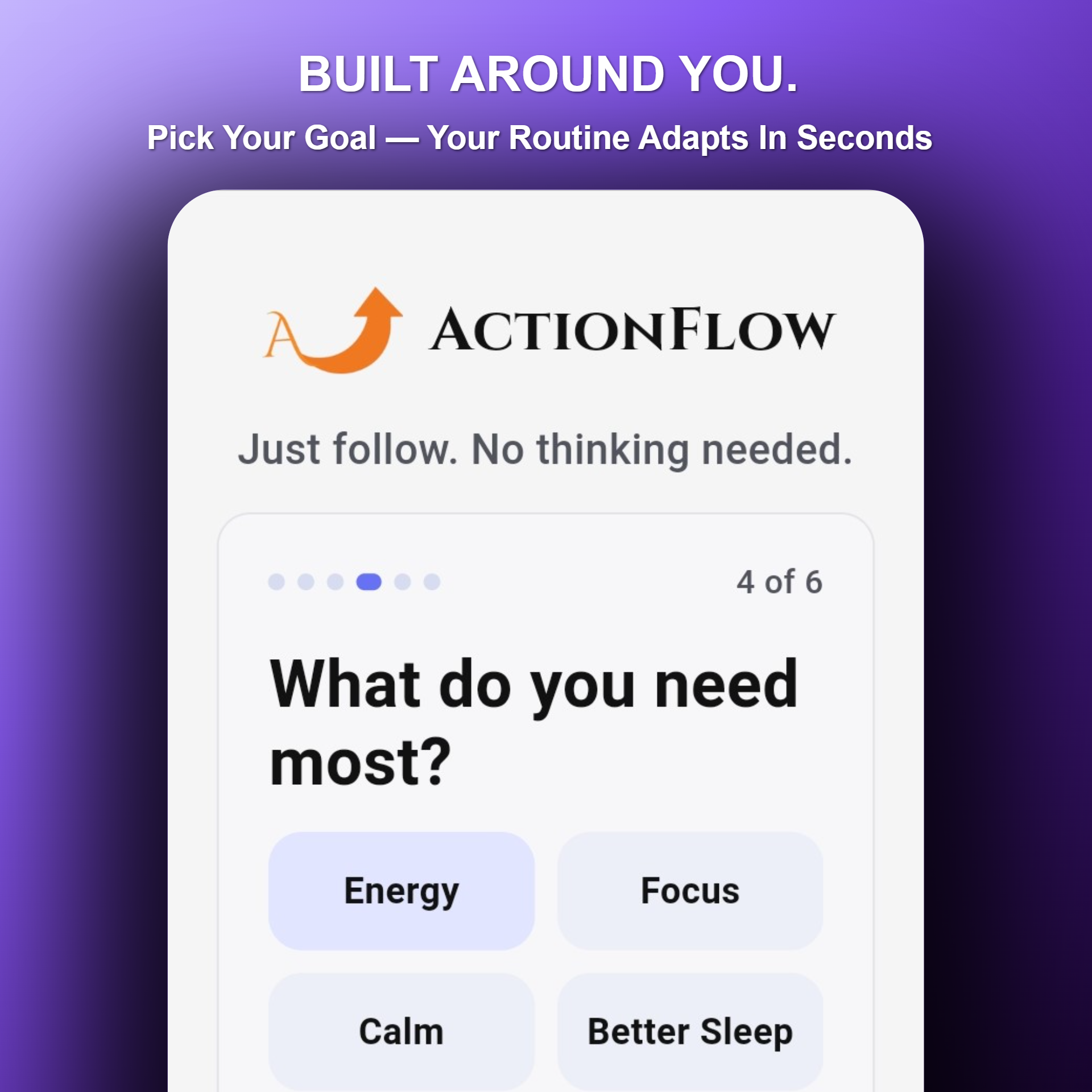 Focus Routine - ActionFlow gallery image