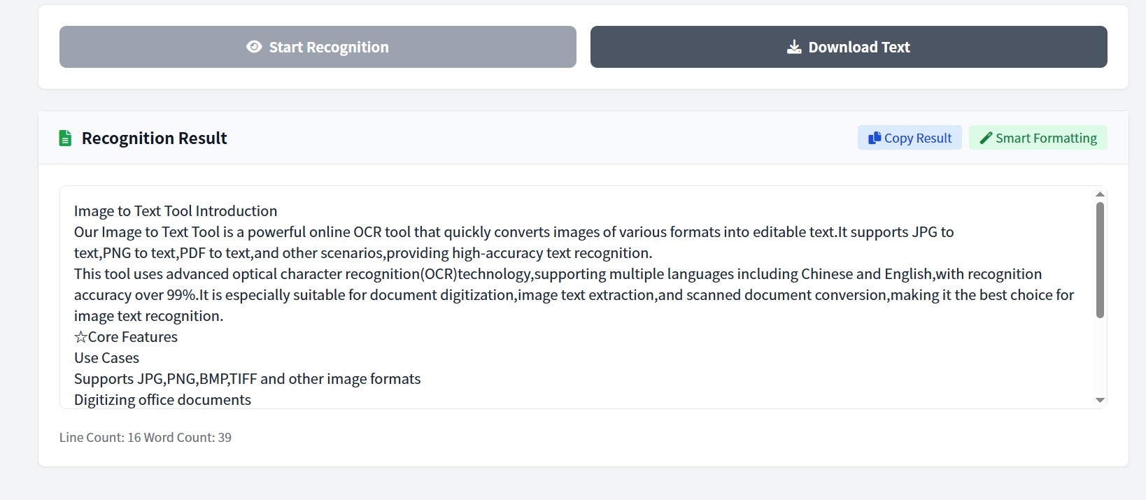 Free Online OCR gallery image