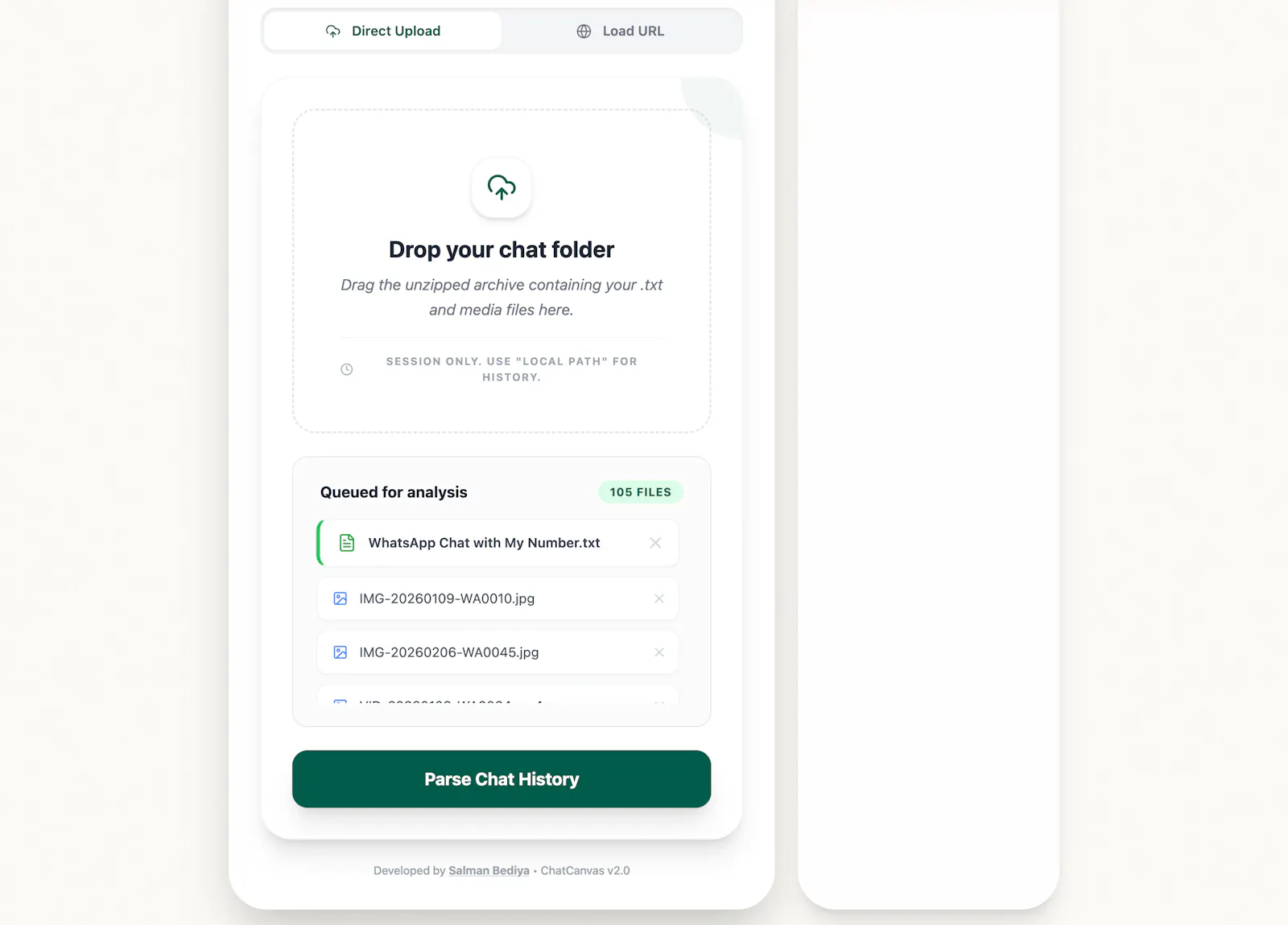 Chat Canvas screenshot 2