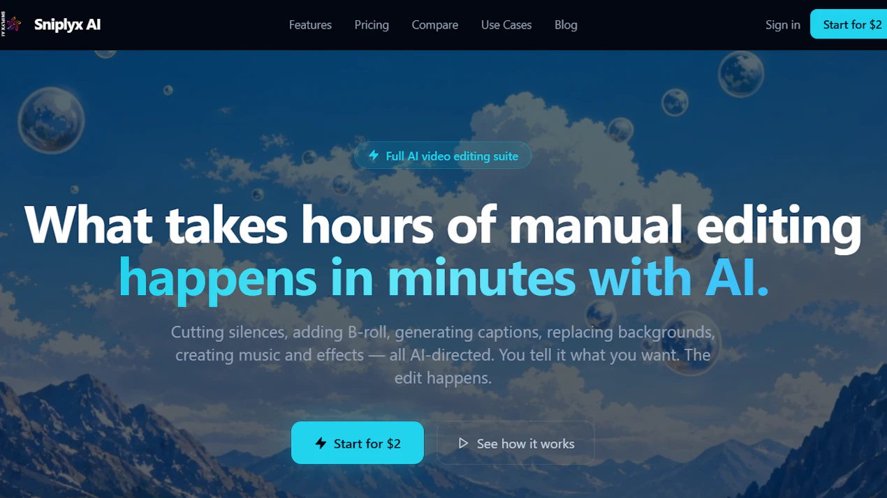 Sniplyx AI product