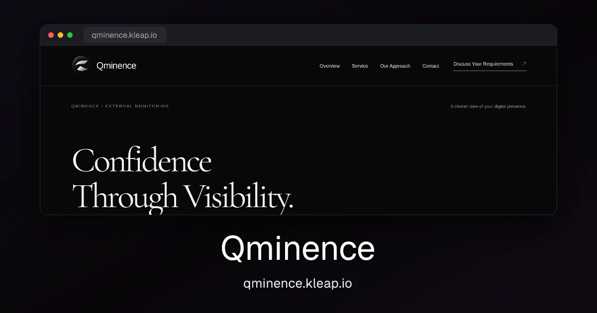 Qminence gallery image
