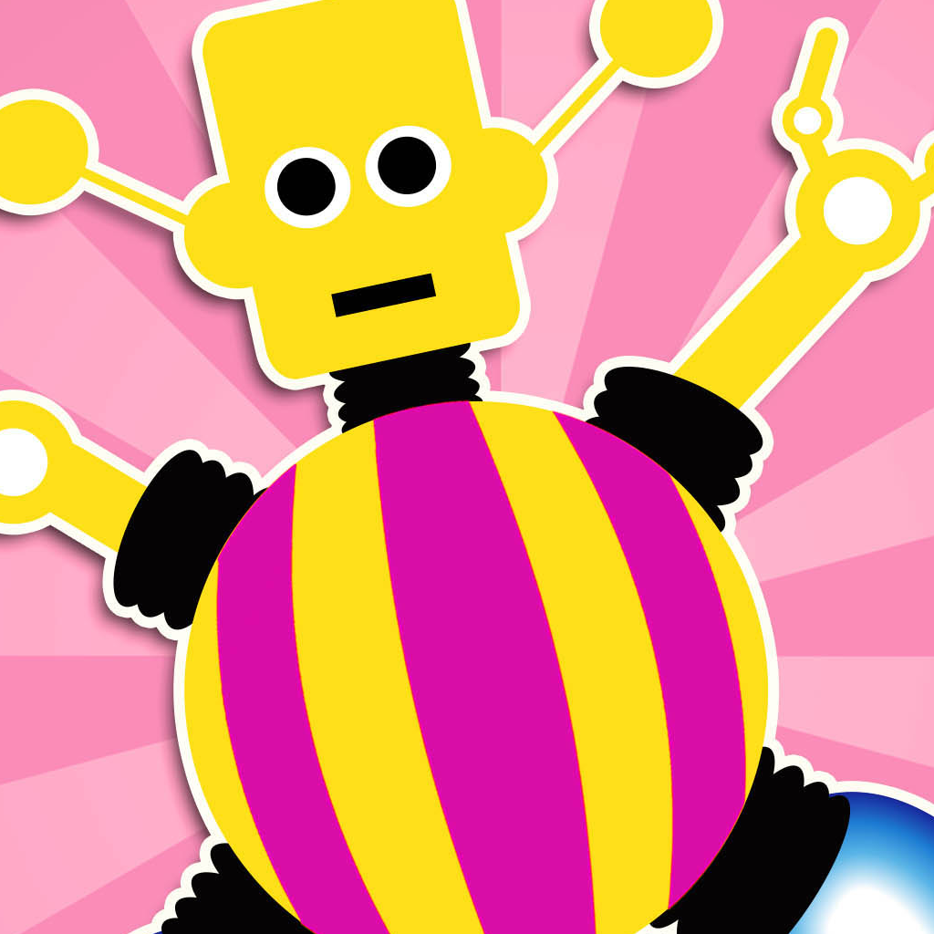 Fun Animated Robots Stickers