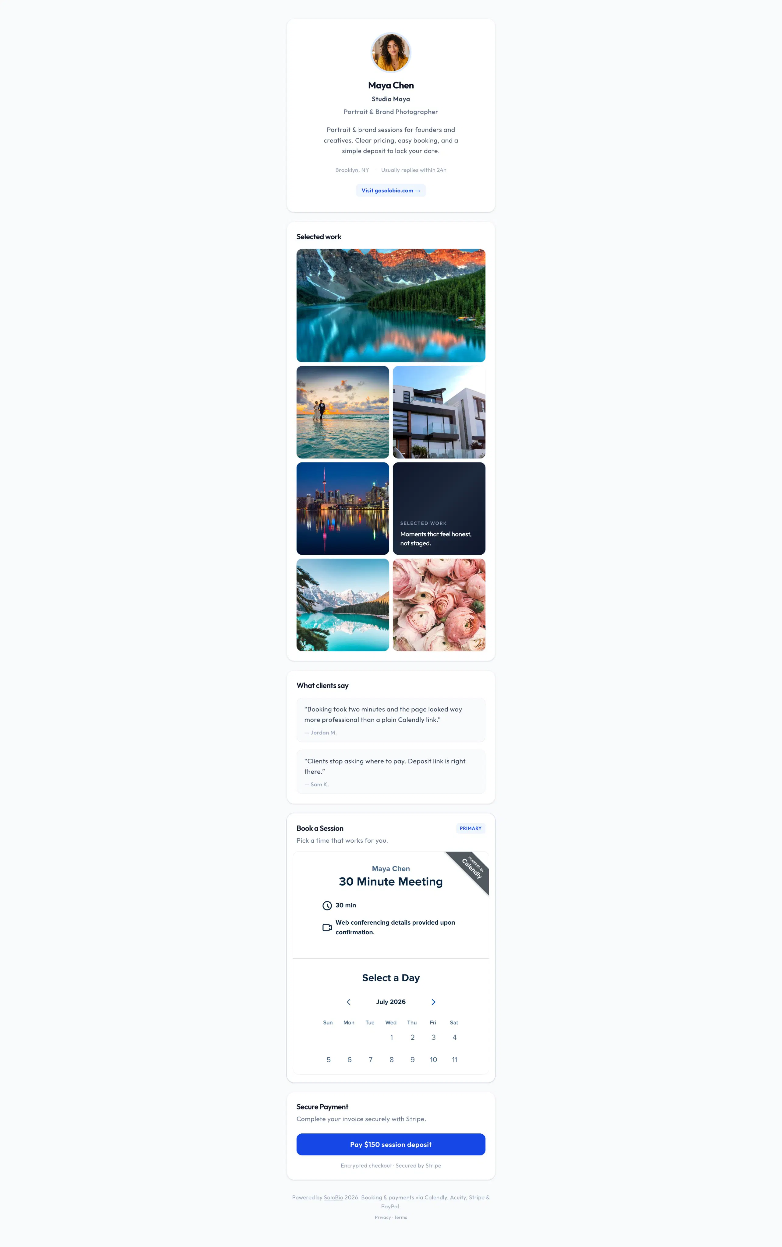 SoloBio  gallery image