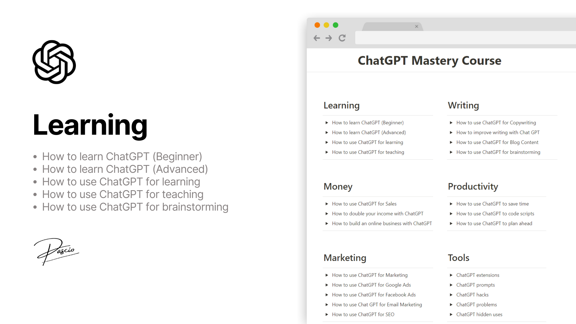 ChatGPT Mastery Course media 5