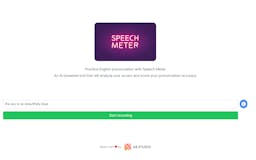 Speech Meter media 2
