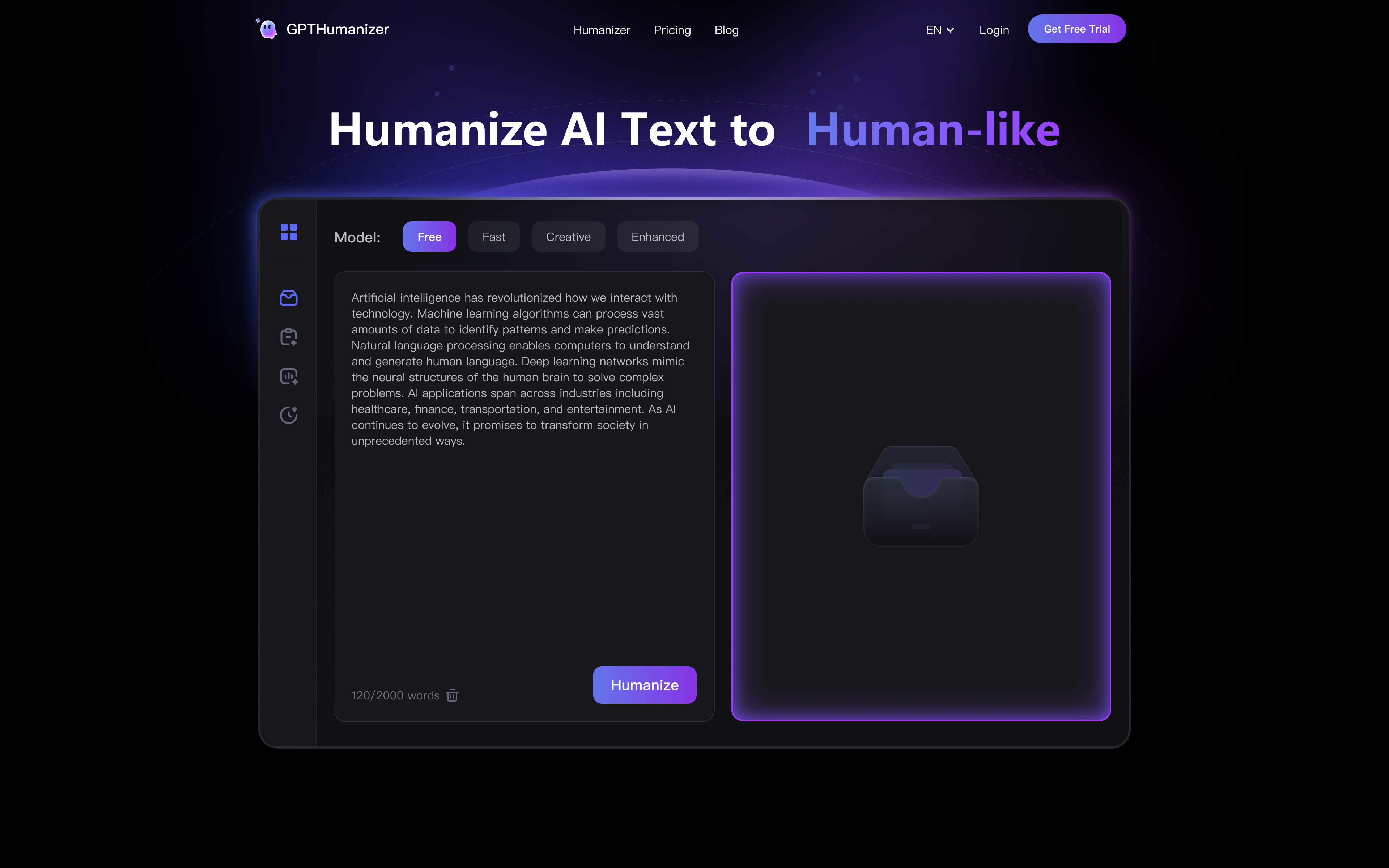 GPTHumanizer gallery image