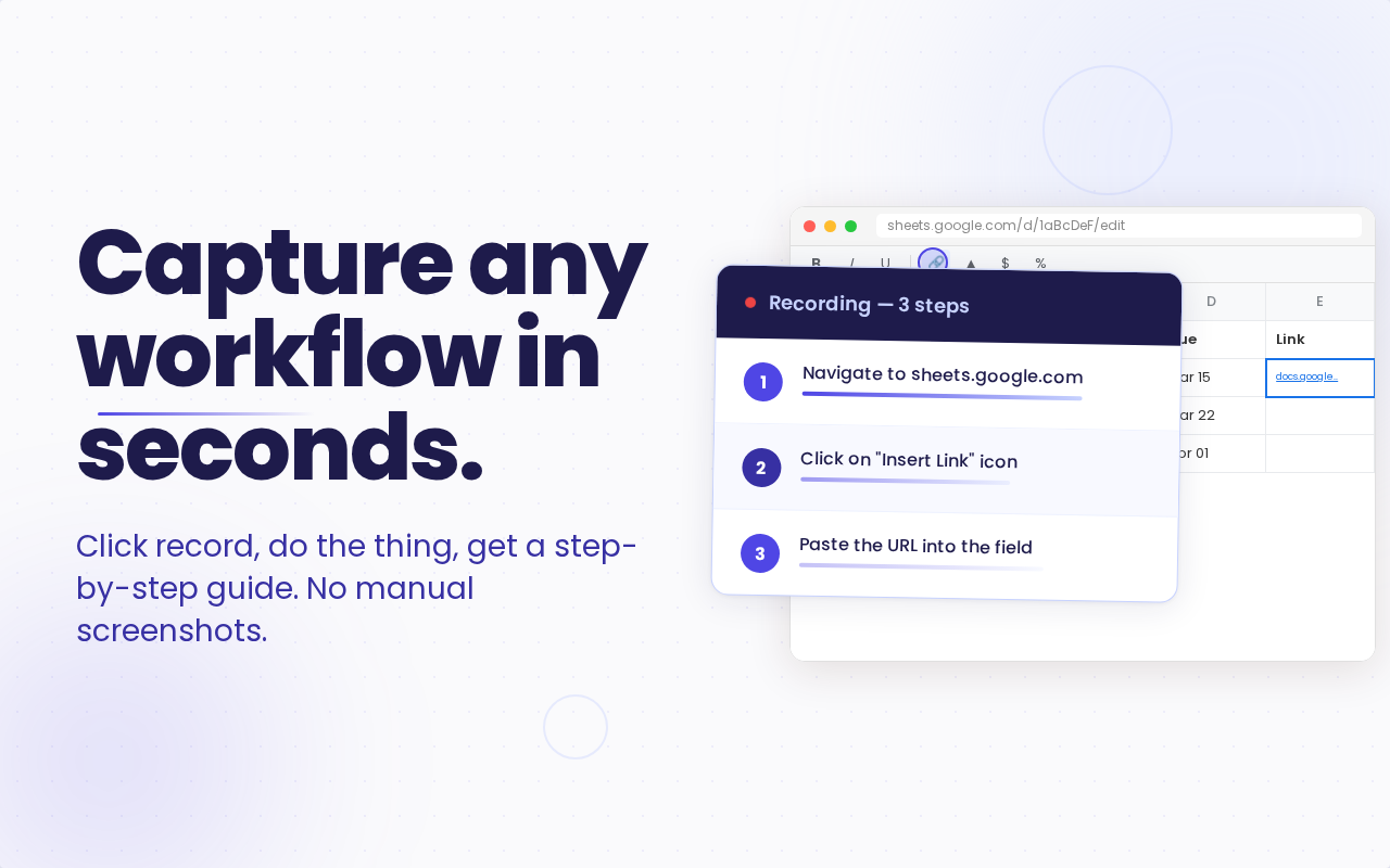 Mimik: auto-capture browser workflows gallery image