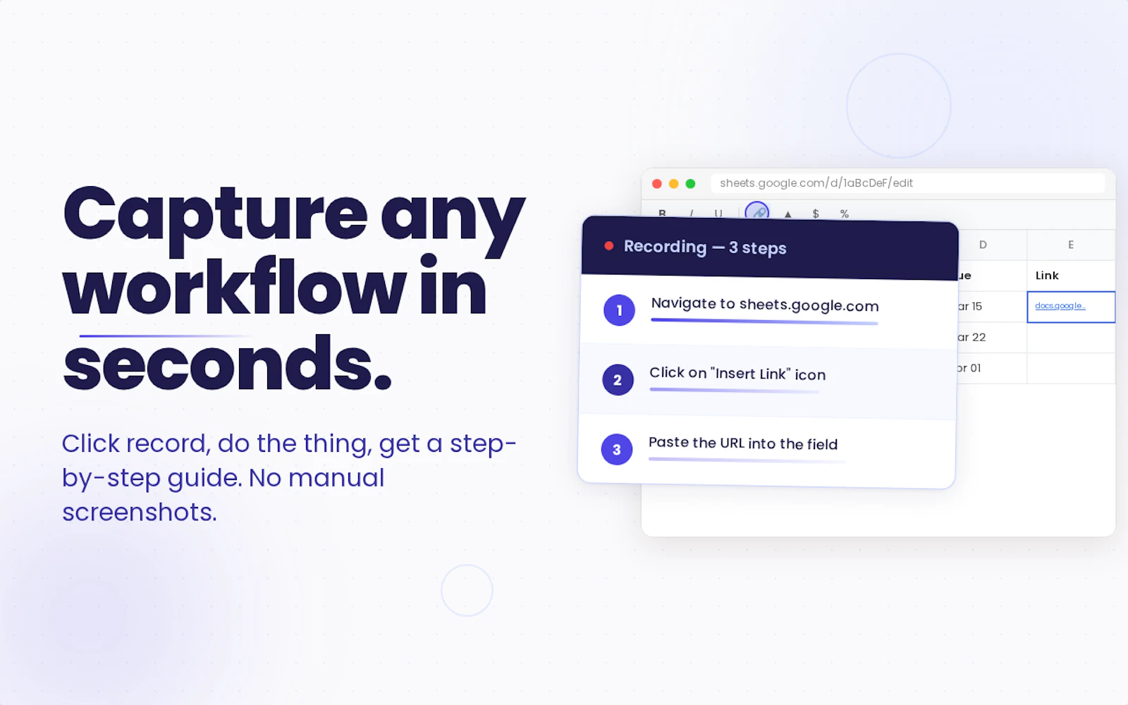 Mimik: auto-capture browser workflows screenshot 2