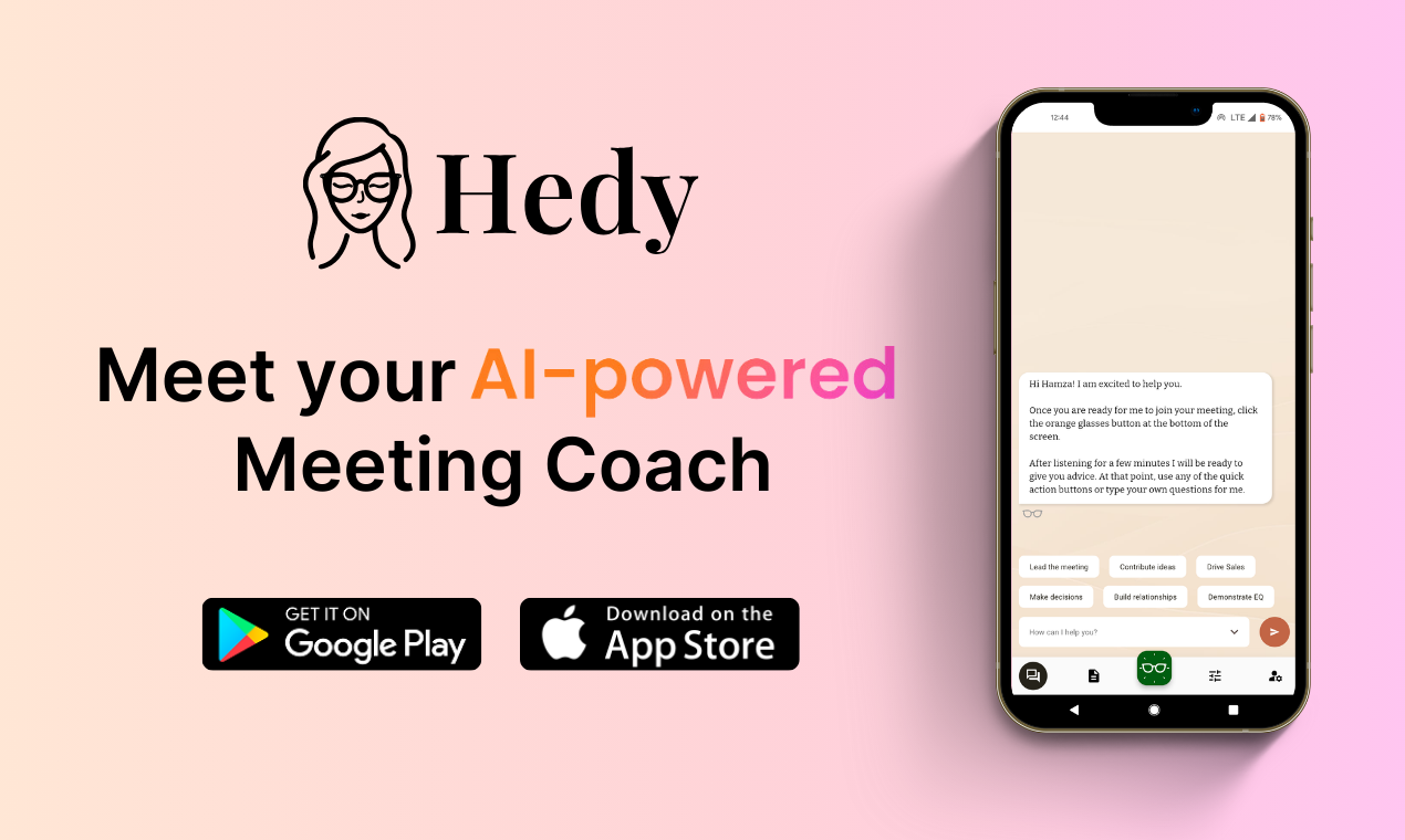 Hedy AI Review 2025: Is It Worth The Money? 2 Hedy AI Review 2025