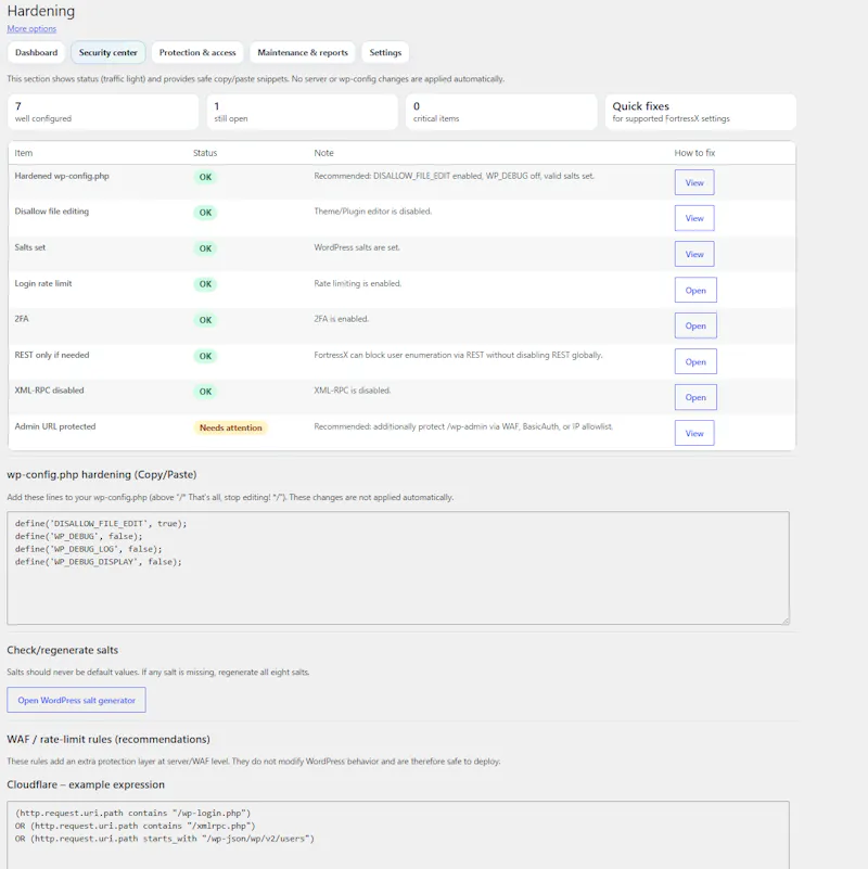 FortressX Security screenshot 2