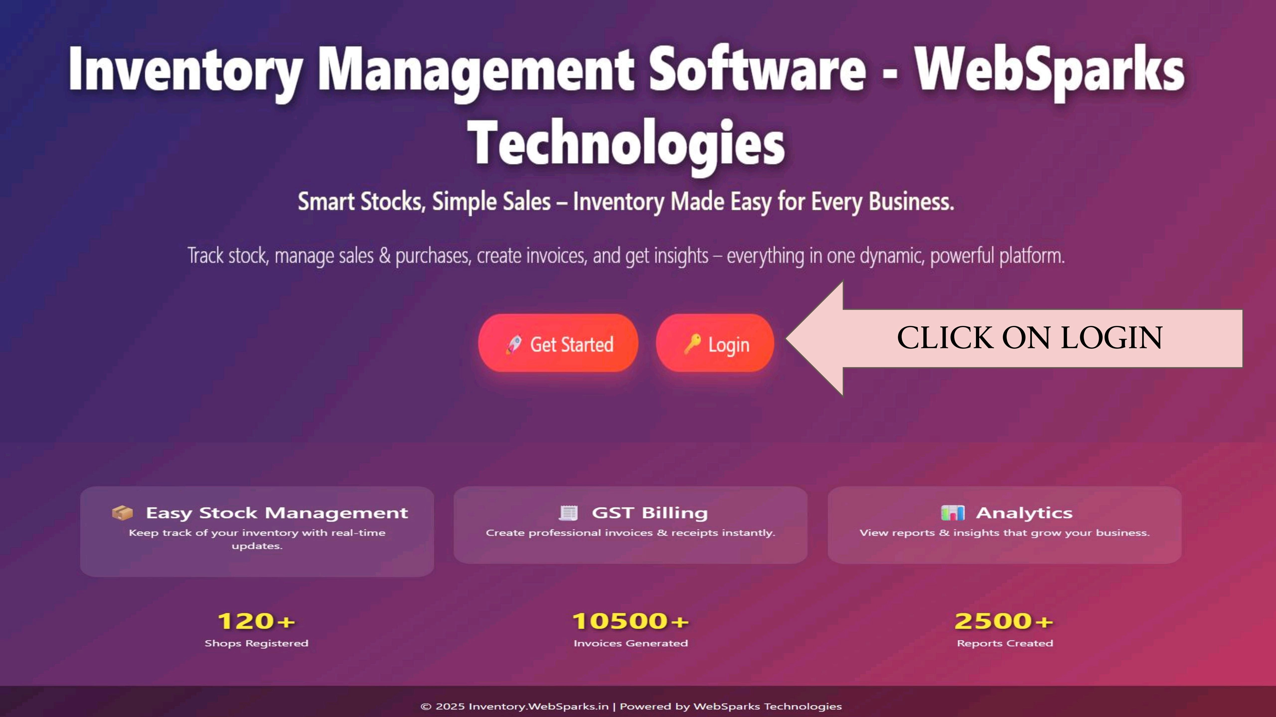 Média Inventaire WebSparks - Logiciel de gestion des stocks 4
