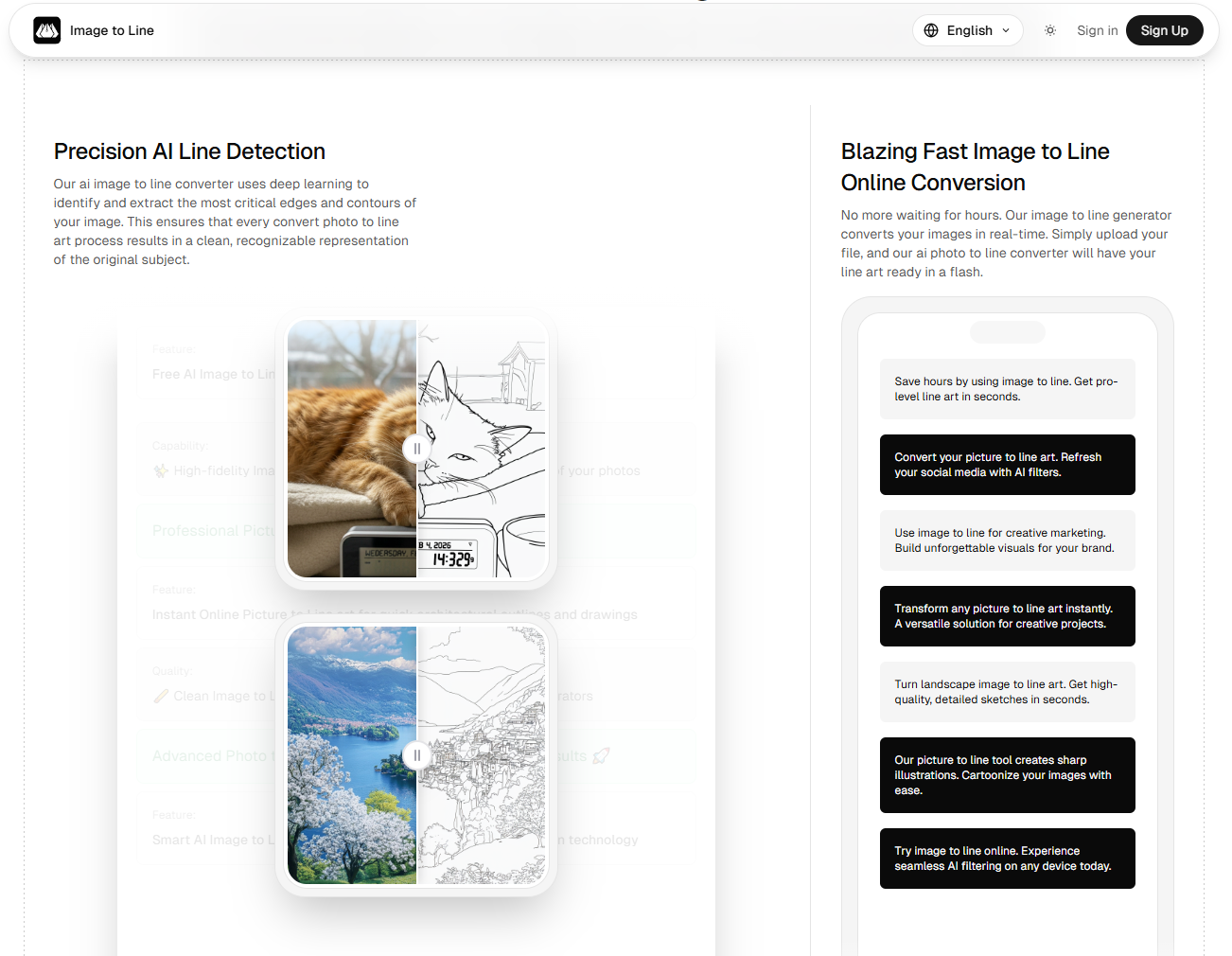 AI Image to Line Converter gallery image