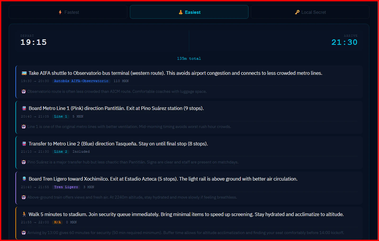  Predictive Transit Engine World Cup2026 screenshot 5