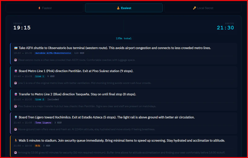 Predictive Transit Engine World Cup2026 screenshot 5