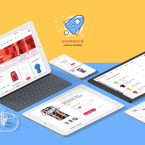 Shopmate – UI Kit for an Online Store