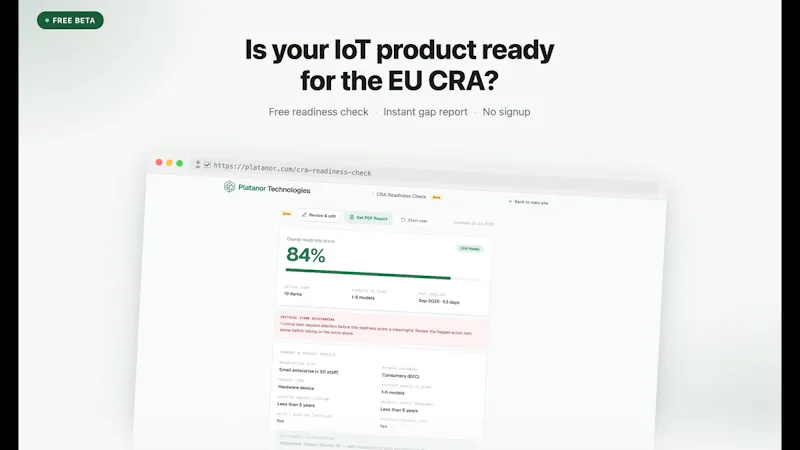 CRA Readiness Check screenshot 1 (video preview)