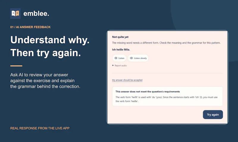 Emblee screenshot 1