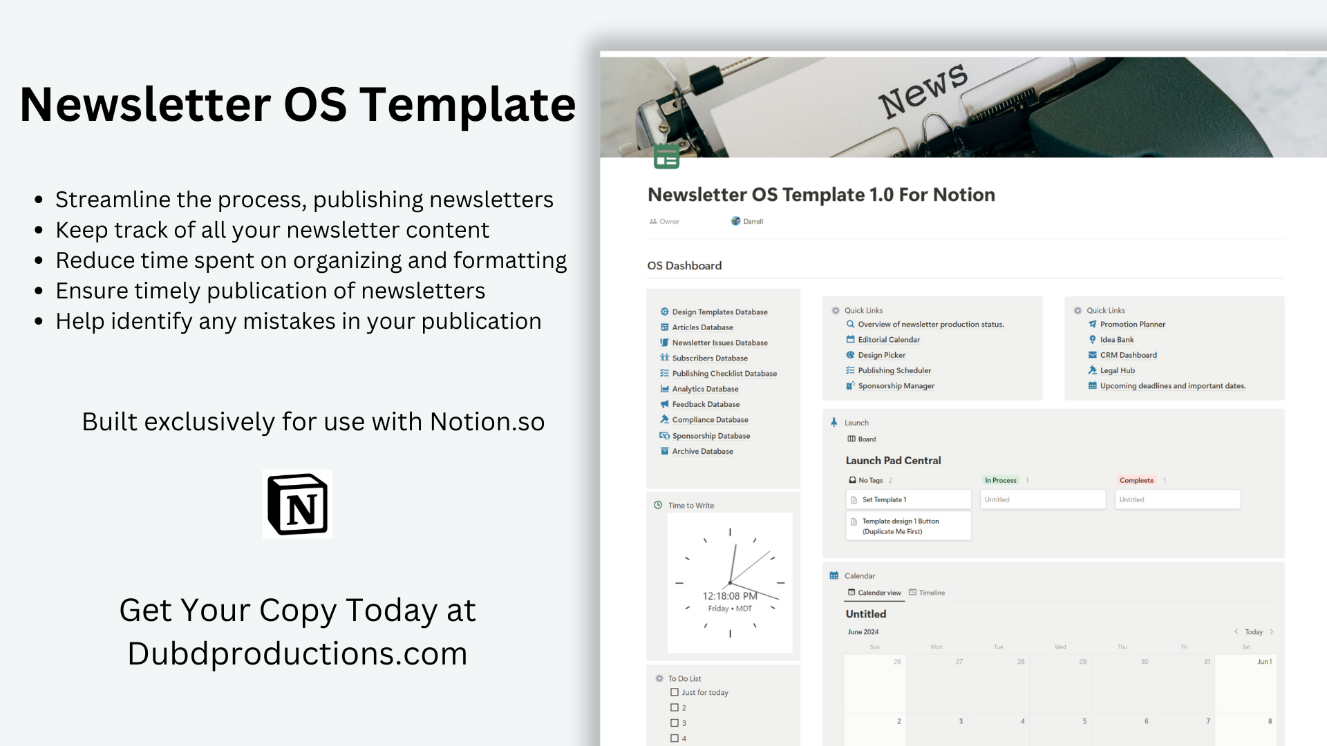 Media Template OS Newsletter 2