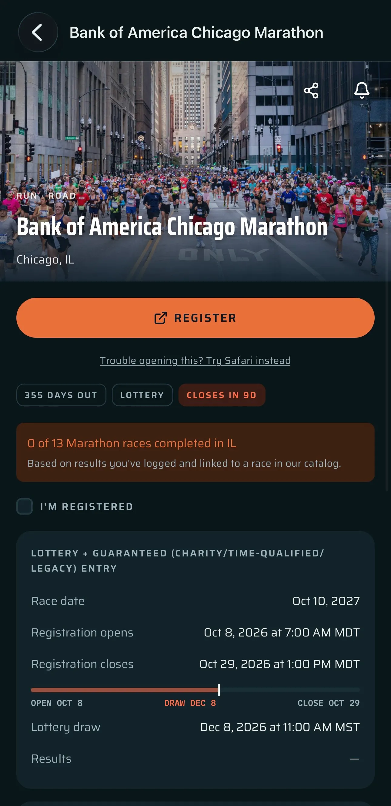 BIB Race Alerts gallery image