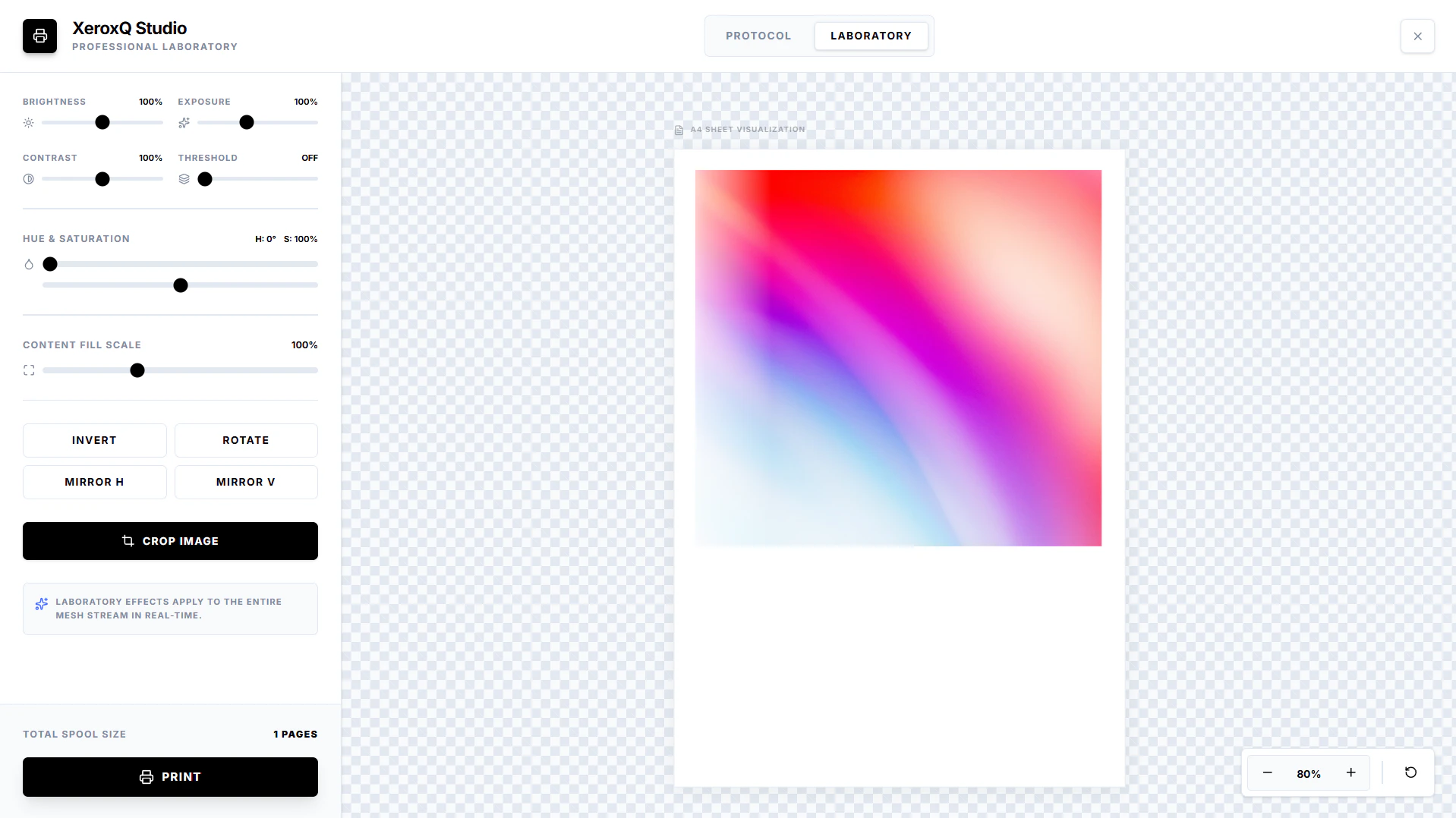 XeroxQ screenshot 4