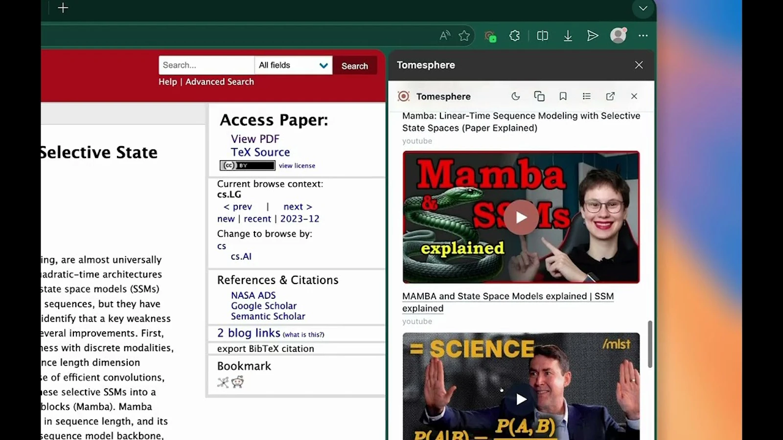 Tomesphere screenshot 1 (video preview)
