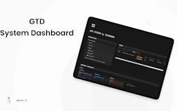 GTD System Dashboard media 2