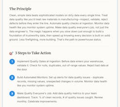 Analytics Pitfalls & Principles gallery image