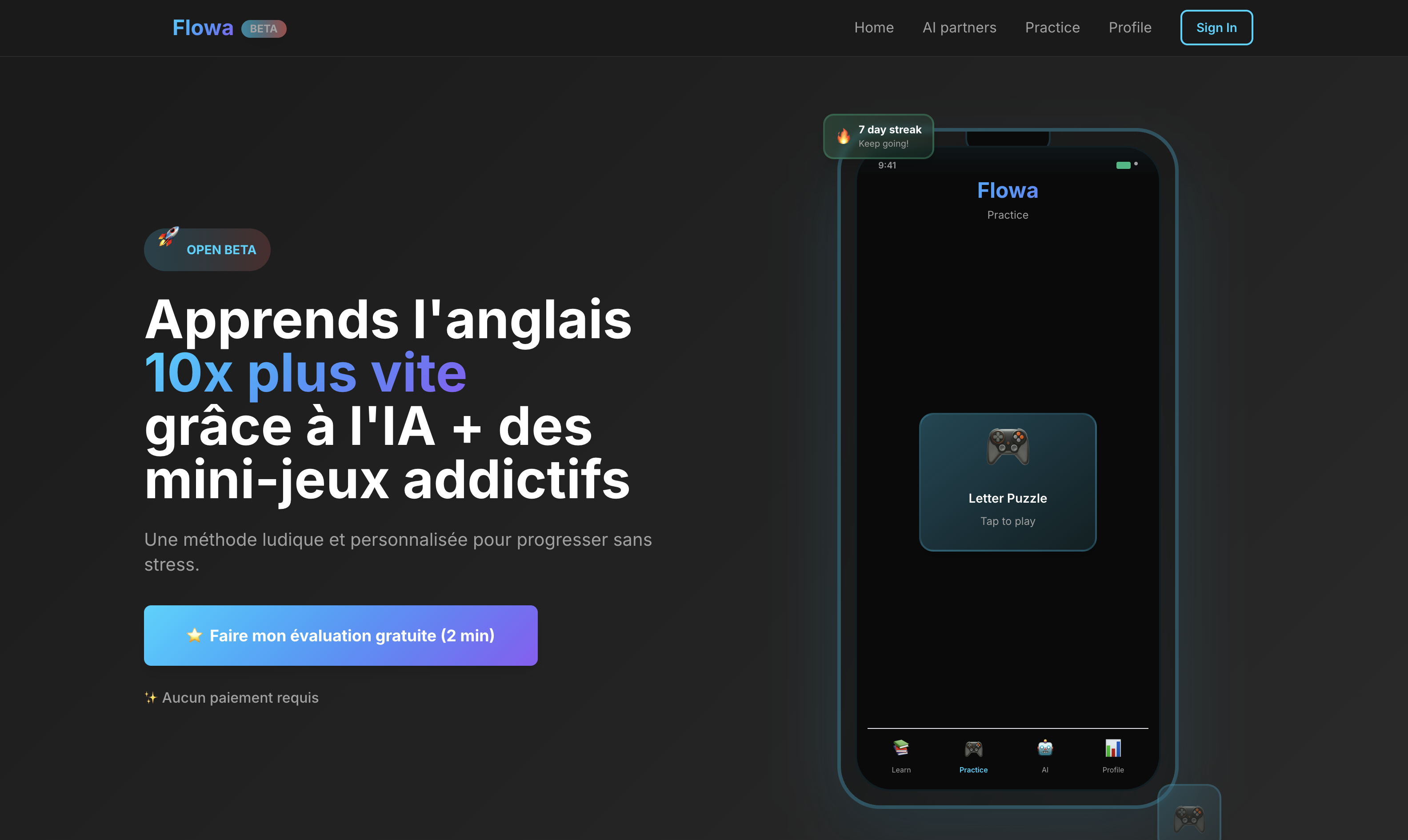 Flowa - Main product screenshot demonstrating key features and user interface