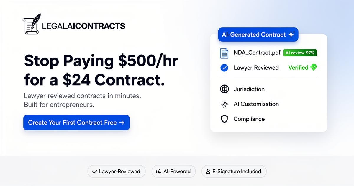 Legal AI Contracts gallery image