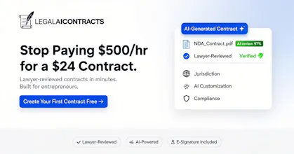 Legal AI Contracts gallery image