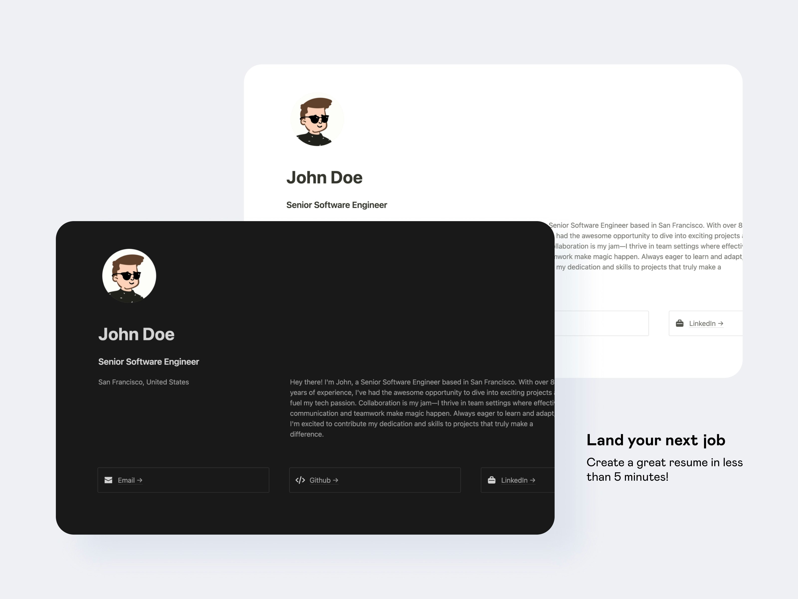 Média Niveau Ultime Notion CV Builder - Créez rapidement un excellent CV pour décrocher votre prochain emploi 1
