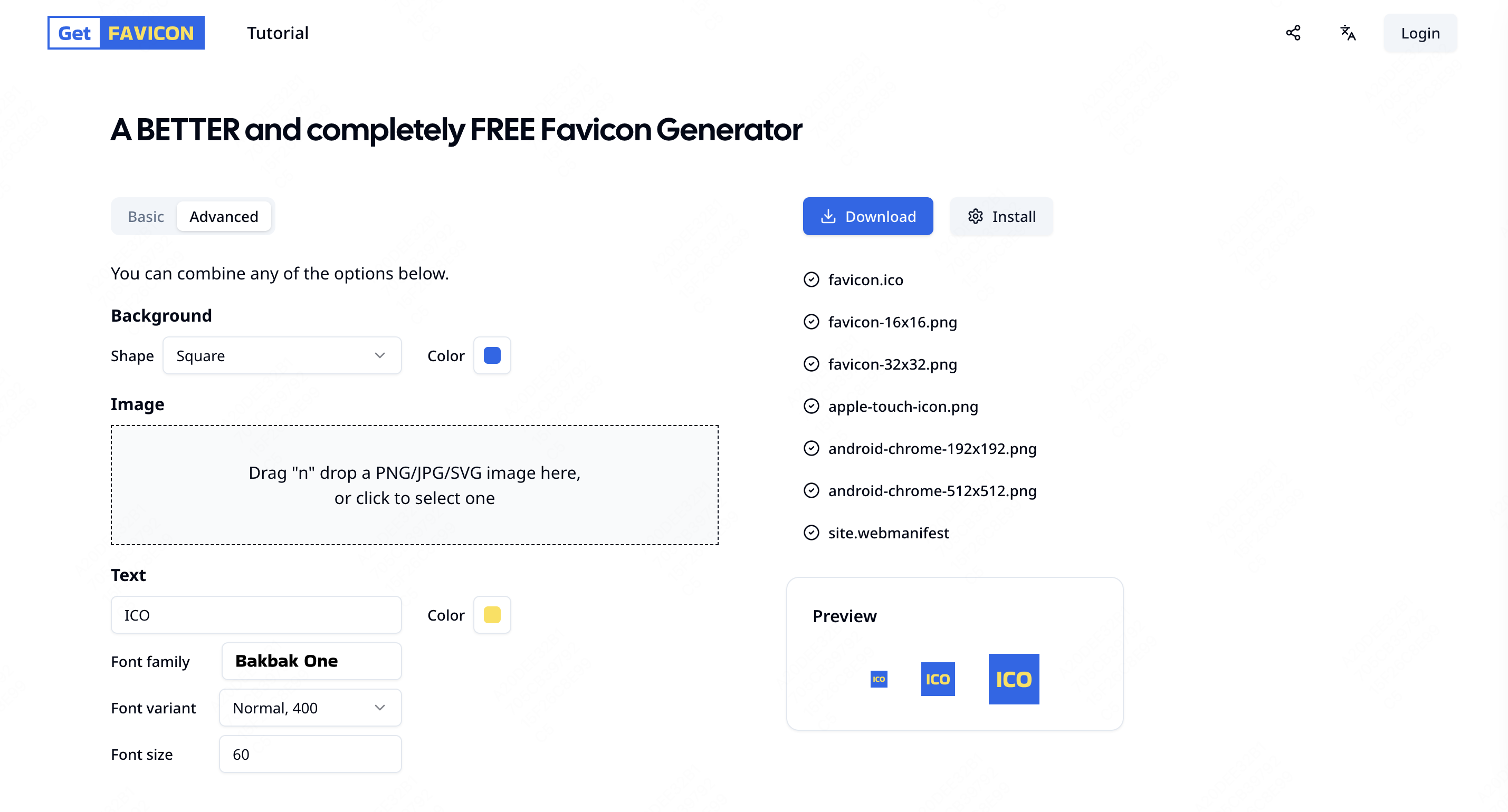 Getfavicon - Daha iyi ve tamamen özgür bir favicon jeneratörü medya 1