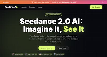 Seedance2 AI - The Real Seedance is Here gallery image