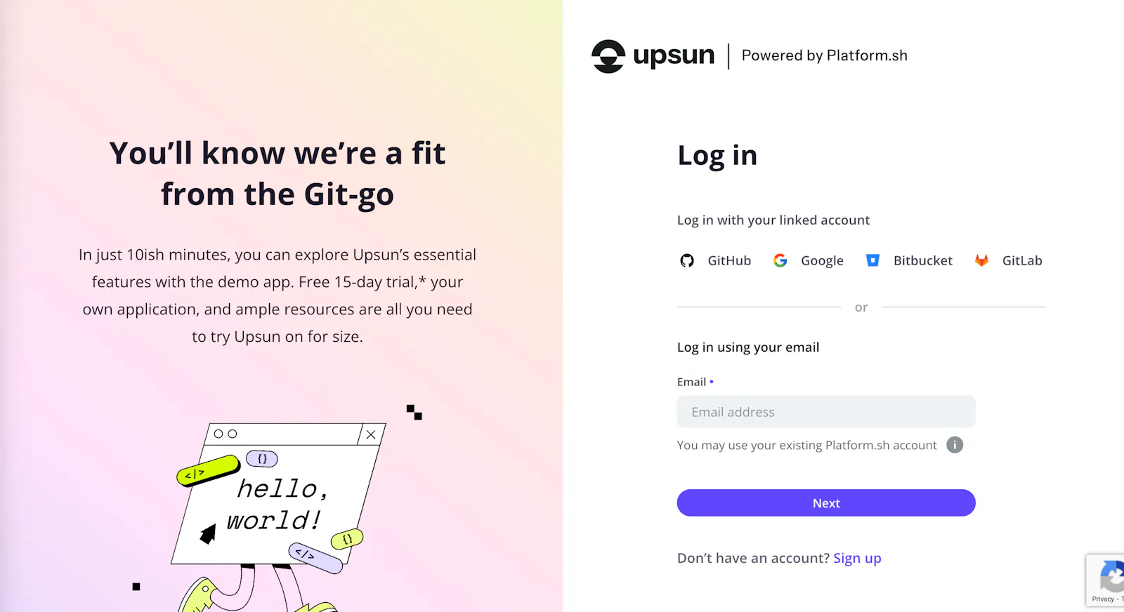 Upsun screenshot 4